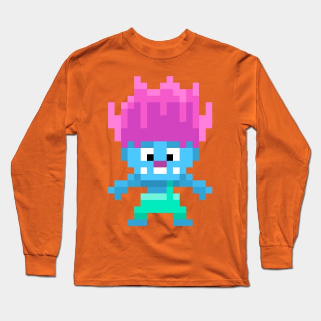 Troll Jump Long Sleeve T-Shirt by Pushloop